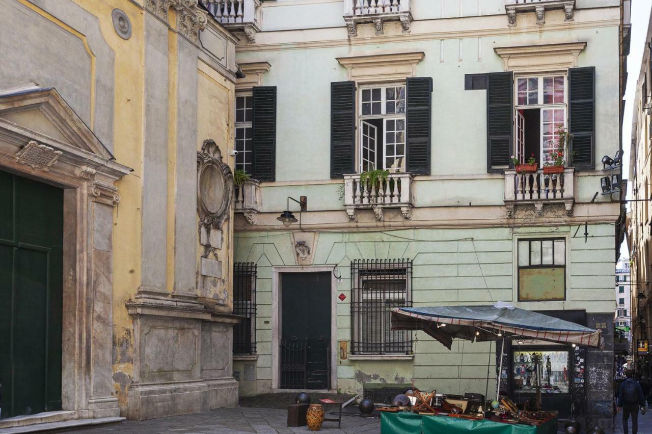 Wood And Stone Apartment In The Historical Center Genova Eksteriør bilde