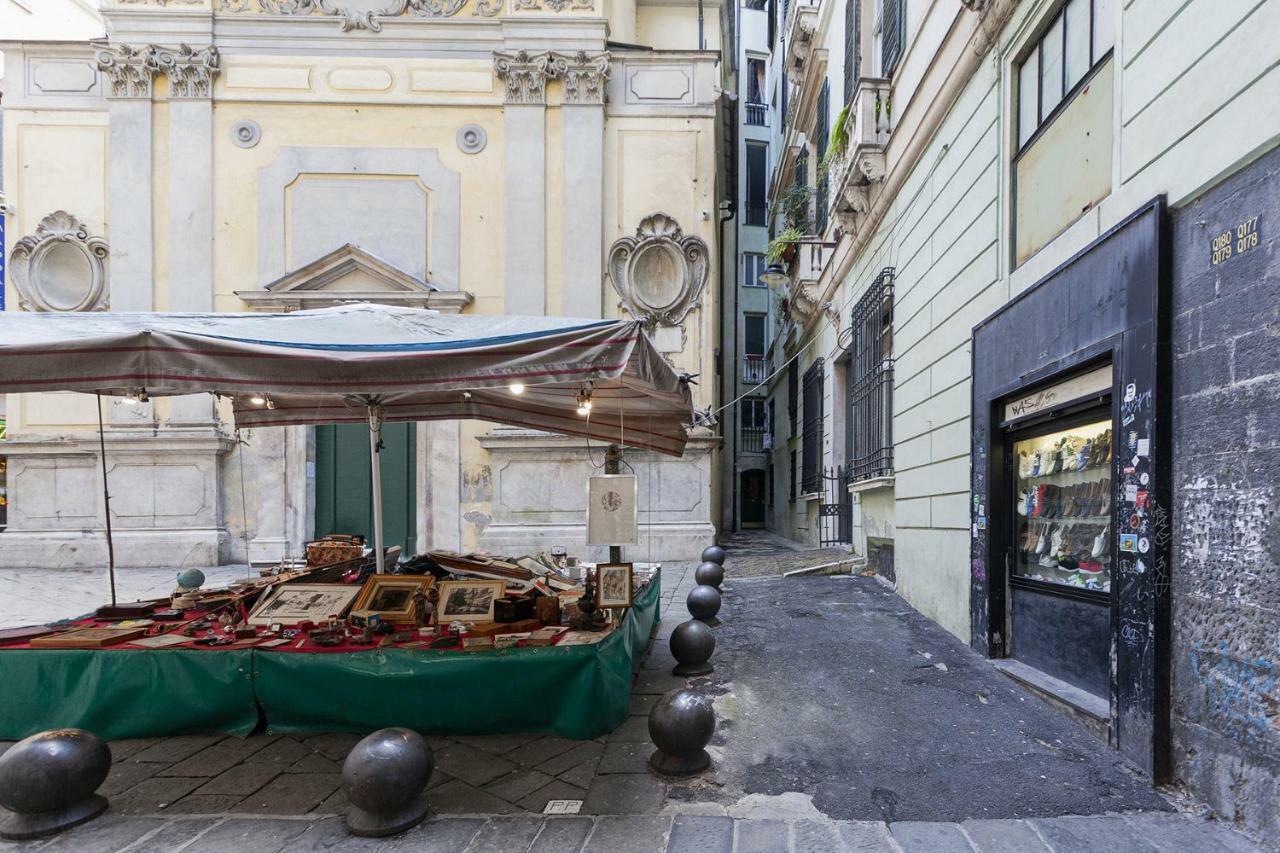 Wood And Stone Apartment In The Historical Center Genova Eksteriør bilde